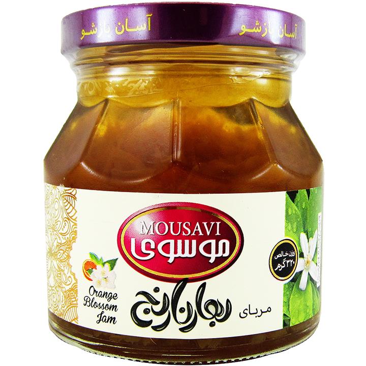 مربا بهار نارنج موسوی 320 گرمی